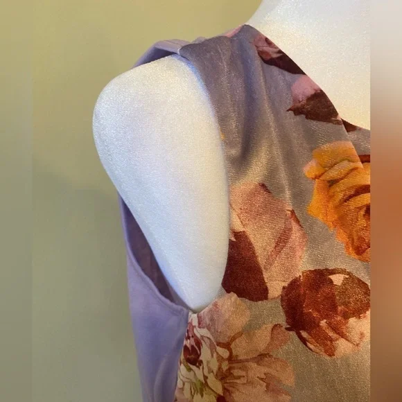 DG2 By Diane Gilman Velvet Blouse Size XS - Picture 5 of 9